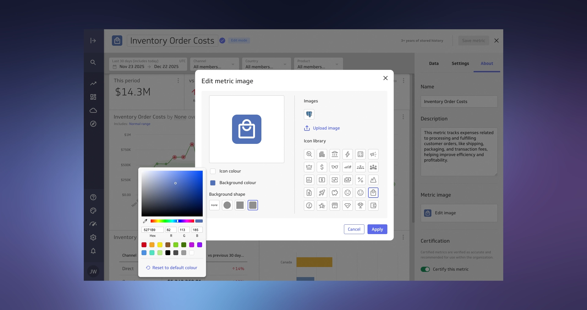Whatsnew K2 Metric Icons
