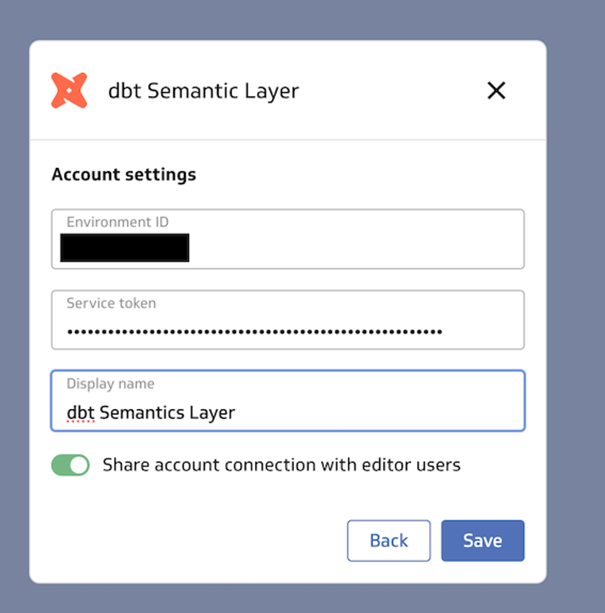 Klipfolio Account Settings